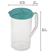 Sterilite Pichet Rond 1.9L- Aqua