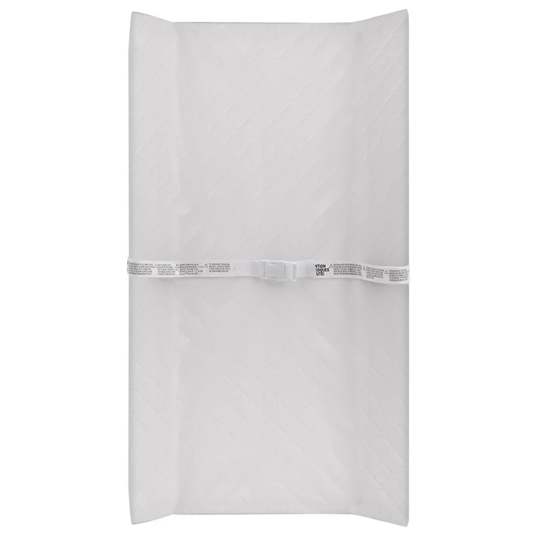 Matelas à langer profilé Delta pour enfants, blanc