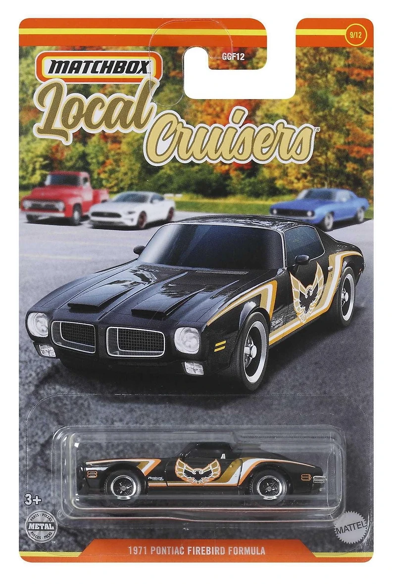 Matchbox 71 Pontiac Firebird Formula R 1:64 Scale Vehicle for Toy Car Collectors & Kids Ages 3 Years Old & Up