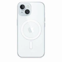 Apple Coque Transparente iPhone 15 avec MagSafe NB-24M