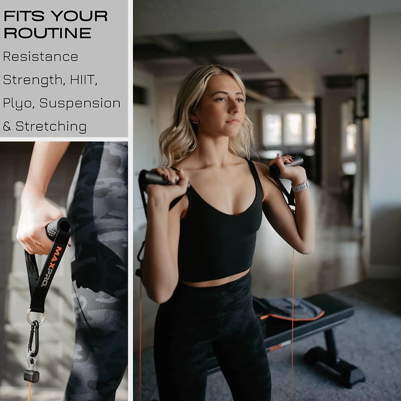 MAXPRO Smart Connect Portable Gym et système de Banc