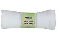 Fabric Creations White Tulle - 108" x 108" (2.74 m X 2.74 m)
