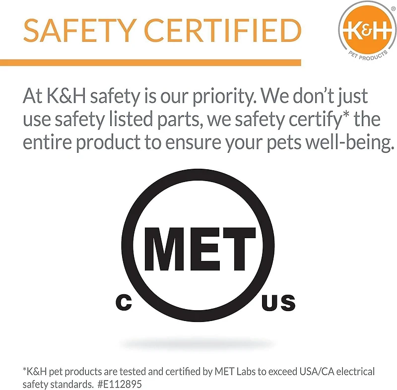 K&H Dégivreur d'eau universel rouge pour bols d'extérieur