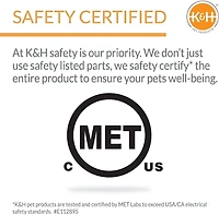 K&H Dégivreur d'eau universel rouge pour bols d'extérieur