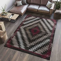 Rug Branch Sakarya Collection Modern Boho Geometric Indoor Area Rug