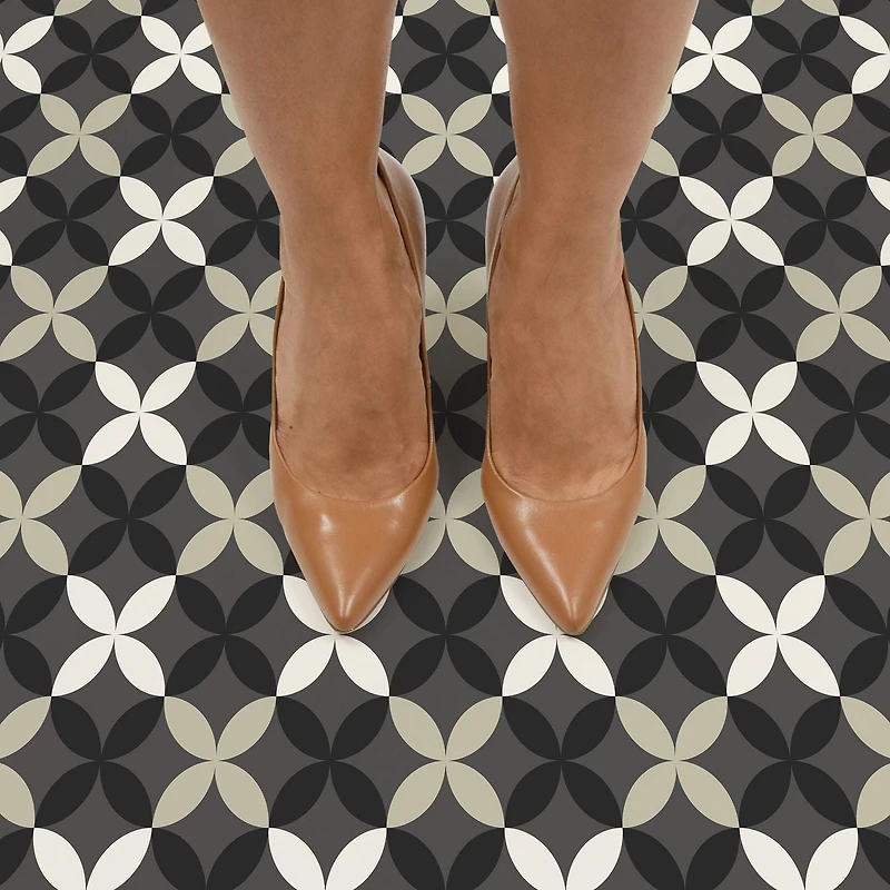 FloorPops Arbor Peel and Stick Floor Tiles Set of 20
