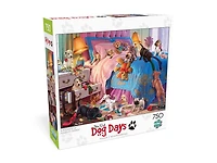 Buffalo Games - Le puzzle Dog Days - A Roomful of Naughty Puppies - en 750 pièces
