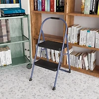 COSCO 2-Step BIG Step Step Stool, Steel, 225 lb. Capacity (Navy)