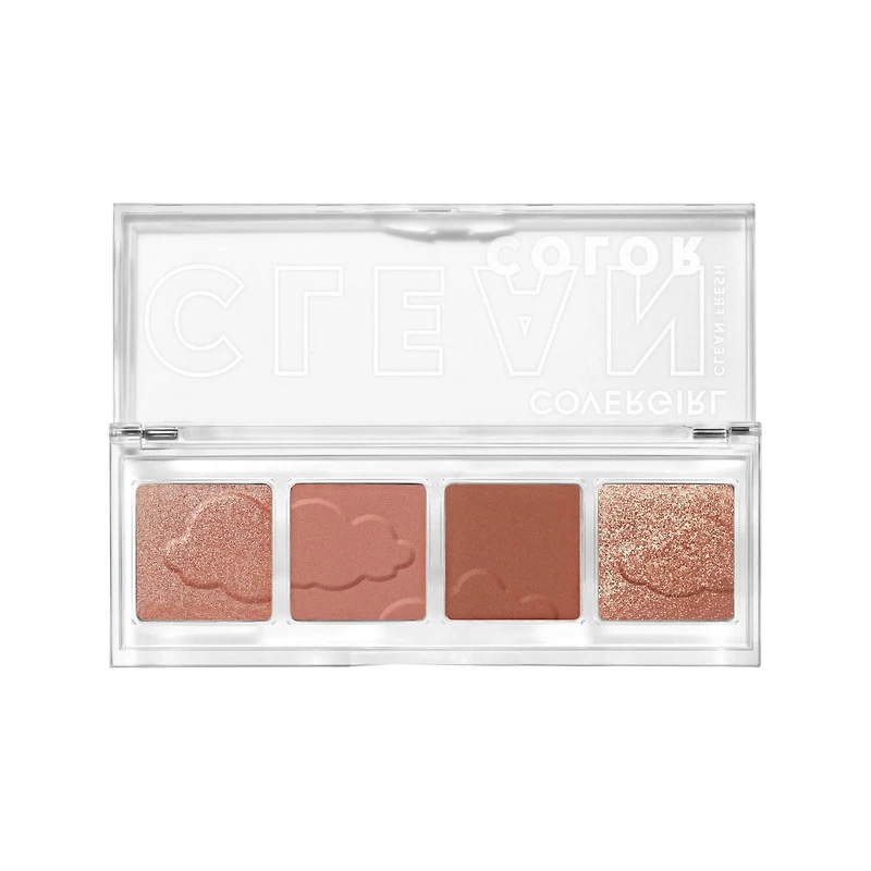 COVERGIRL Fard à paupières Clean Eye Color, pure, sain et végétalien, sans talc, huile minérale, paraben et parfum, hautement pigmenté, Sans Cruauté Fard à paupières pur et sain