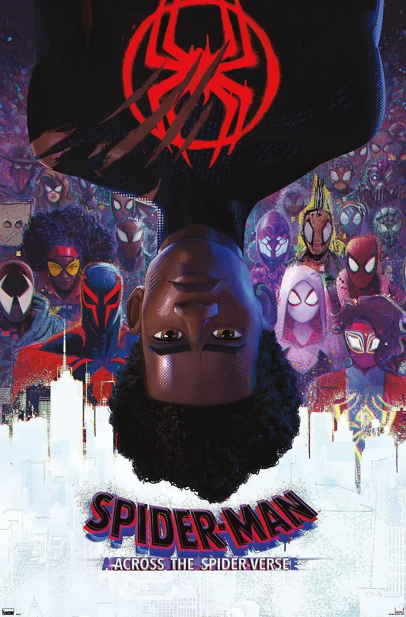 Marvel Spider-Man: Across the Spider-Verse - Official One Sheet Wall Poster, 22.375" x 34"
