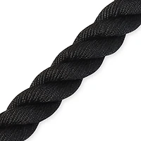 SPRI Battle Rope - Weighted Rope for Strength Training,Durable Conditioning Rope - 18ft Long with 1.5" Thickness,Black