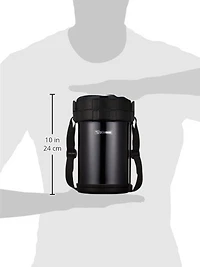 Bocal à lunch classique Zojirushi en acier inoxydable SL-XE20 de 1,4 l