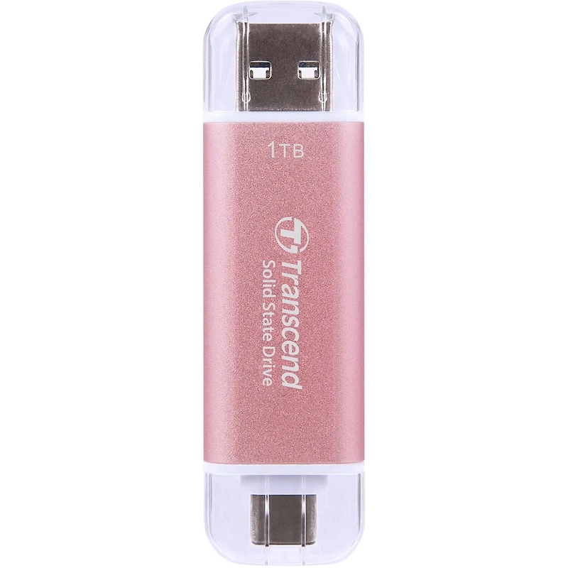 Transcend 1 To SSD externe modèle 310P (Rose)