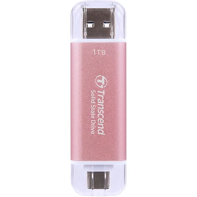 Transcend 1 To SSD externe modèle 310P (Rose)