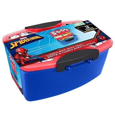 Spider-man Lunch Box with Tray 1100ml