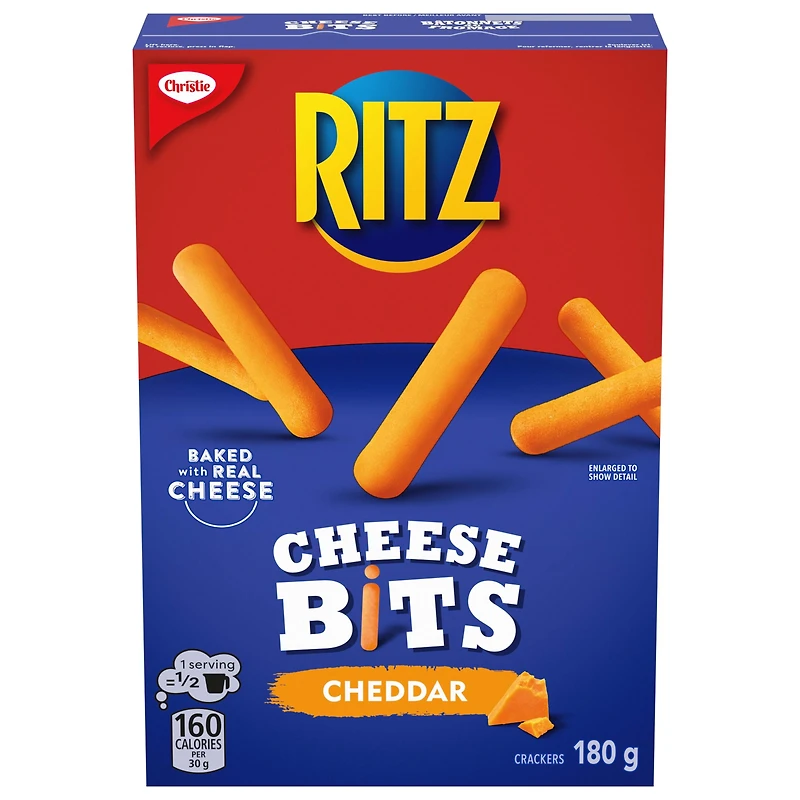 RITZ Cheese Bits Crackers, 180 g