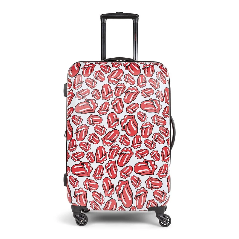THE ROLLING STONES - COLLECTION SHINE A LIGHT - VALISE 24 POUCE FAIT D'UNE COQUE RIGIDE ABS/PC LÉGÈRE ET RÉSISTANTE