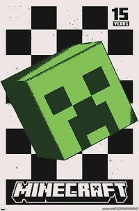 Minecraft : 15e anniversaire - Creeper postérisé