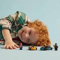 LEGO City Go-Karts and Race Drivers Toy Playset, 2 Driver Minifigures, Racing Vehicle Car Toy, Fun Race Car Toy Gift for Kids Aged 5 and Up, 60400, Includes 99 Pieces, Ages 5+