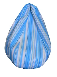 Boscoman Pear shape Striped Bean bag