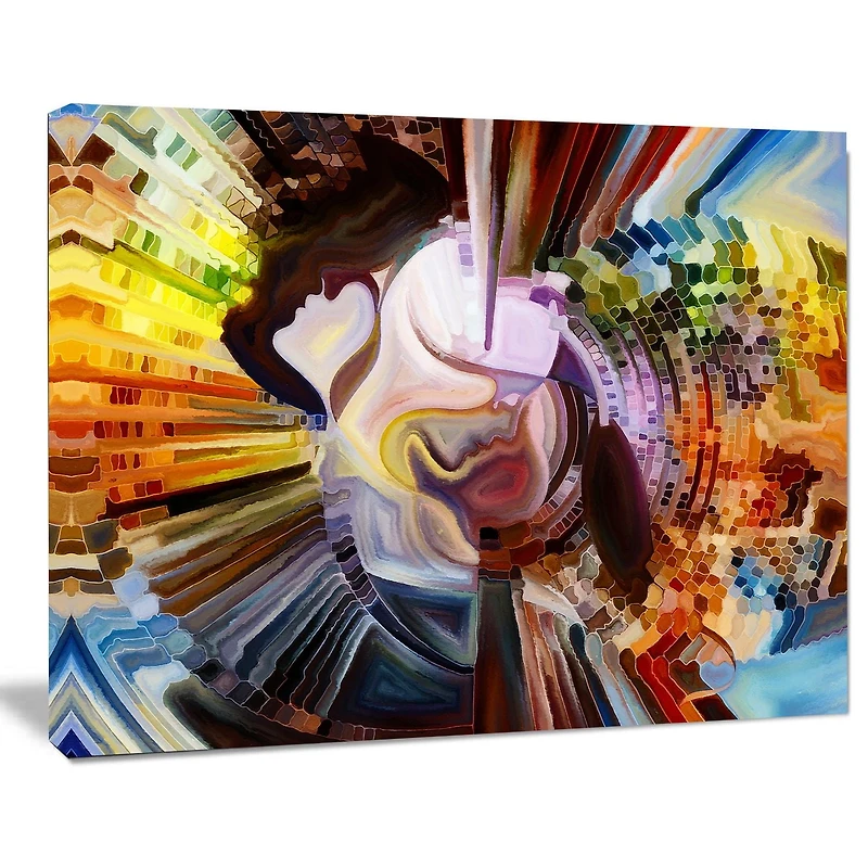 Impression sur toile « Layers Of Inner Paint » Design Art