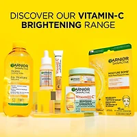 Garnier Eau Micellaire, Démaquillant, Nettoyant Tout-en-un, avec Vitamine C