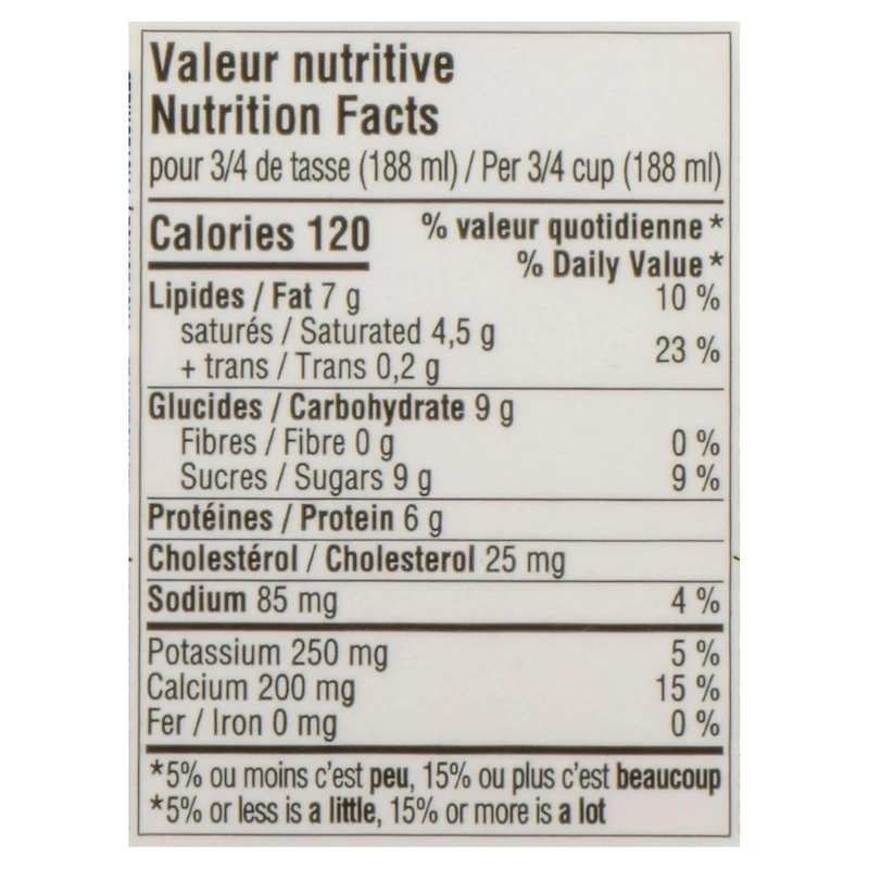 500ml fermented milk Nutrinor