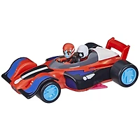 PJ Masks Animal Power Flash Cruiser Preschool Toy, Converting Car with Lights and Sounds, Vehicle and Action Figure for Kids Ages 3 and Up
