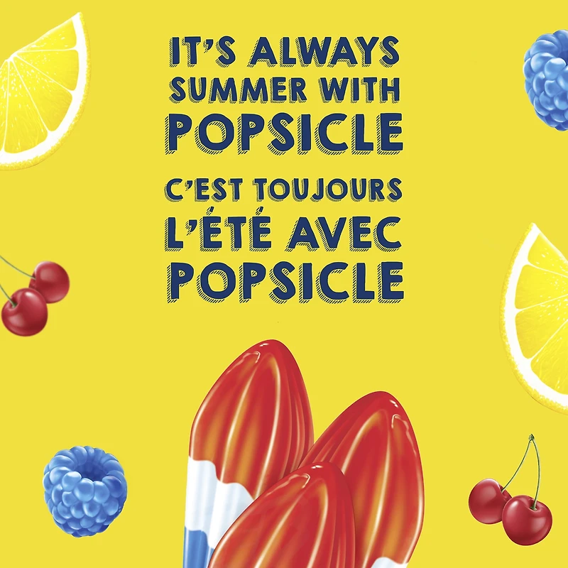 Pops Glacés Popsicle Bombe Pop Jr. 18 x 50 mL