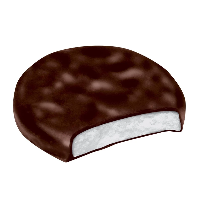 YORK Pastilles de Menthe Enrobées de Chocolat Noir, 136g