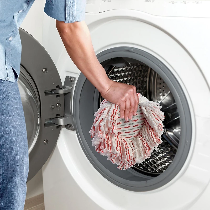 EasyWring Deep Clean Mop Head Replacement, Machine-Washable Refill (6 Pack)