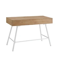 Cascade Three-Drawer Desk