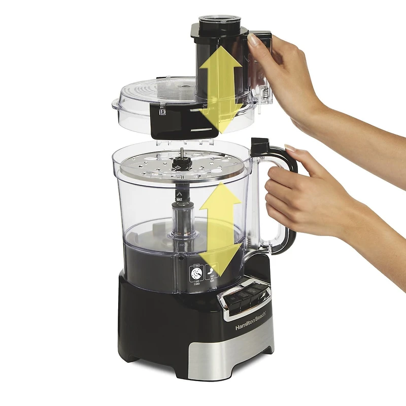 Robot de cuisine Stack & Snap Hamilton Beach 70723C 10 tasses