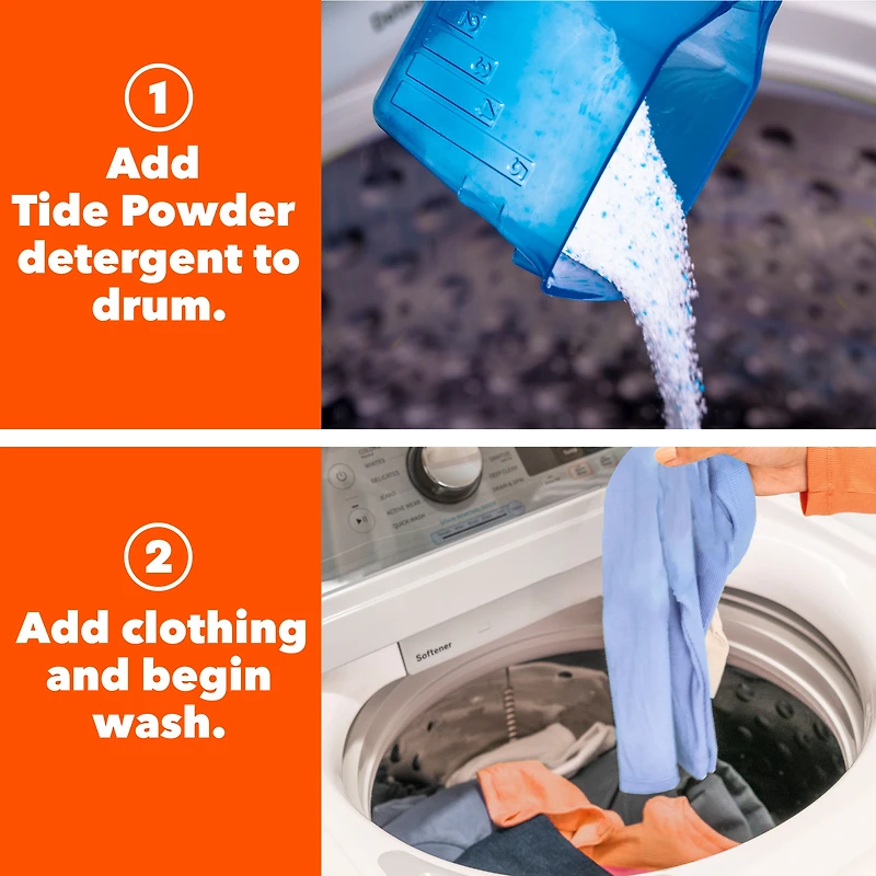 Tide Powder Laundry Detergent, Original Scent, 44 Loads, 1.4 kg, TIDE PWD HEC OS44LD