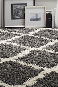 Safavieh Dallas Logan Geometric Shag Area Rug