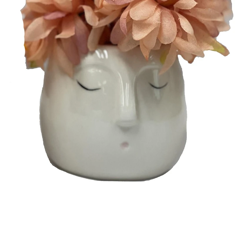 Way to celebrate BROWN DAHLIA POT