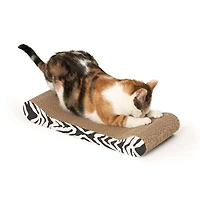 Catit Style Patterned Cat Scratching Pad with Catnip Tiger Print