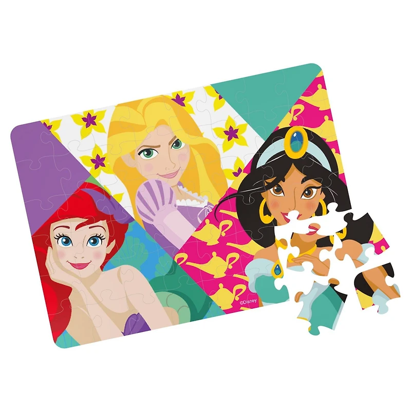 Puzzle Disney Princess 48 pièces en tube
