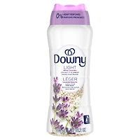 Perles de rehausseur de parfum pour lessive Downy Light pour laveuse, Lavande blanche, sans parfums prononcés