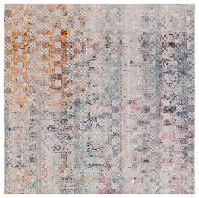 SAFAVIEH Rainbow Jamel Abstract Indoor/Outdoor Area Rug