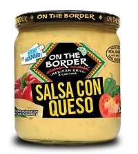 Trempette au fromage Salsa con Queso On The Border