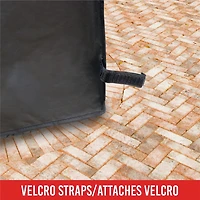 Housse de barbecue Expert Grill 60”, en Polyéthylè noir résistant à l'abrasion et à l'eau. Protection toute l'année contre la pluie, la neige et la poussière avec un matériau en durable. COUVERTURE DE GRIL DE 60 POUCES