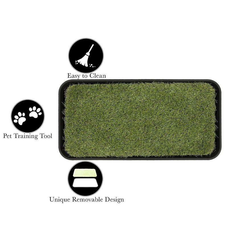 Tapis d’entraînement à la propreté pour animaux avec plateau de la collection Pet