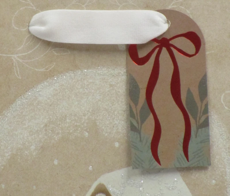 Sac de Noël Holiday Time Cub, maison en pain d'épice, Brun,19 x 11,4 x 25 cm, 1 unité SAC HSE PL CUB GNGRBRD HOLIDAY TIME