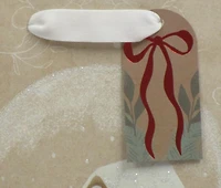 Sac de Noël Holiday Time Cub, maison en pain d'épice, Brun,19 x 11,4 x 25 cm, 1 unité SAC HSE PL CUB GNGRBRD HOLIDAY TIME