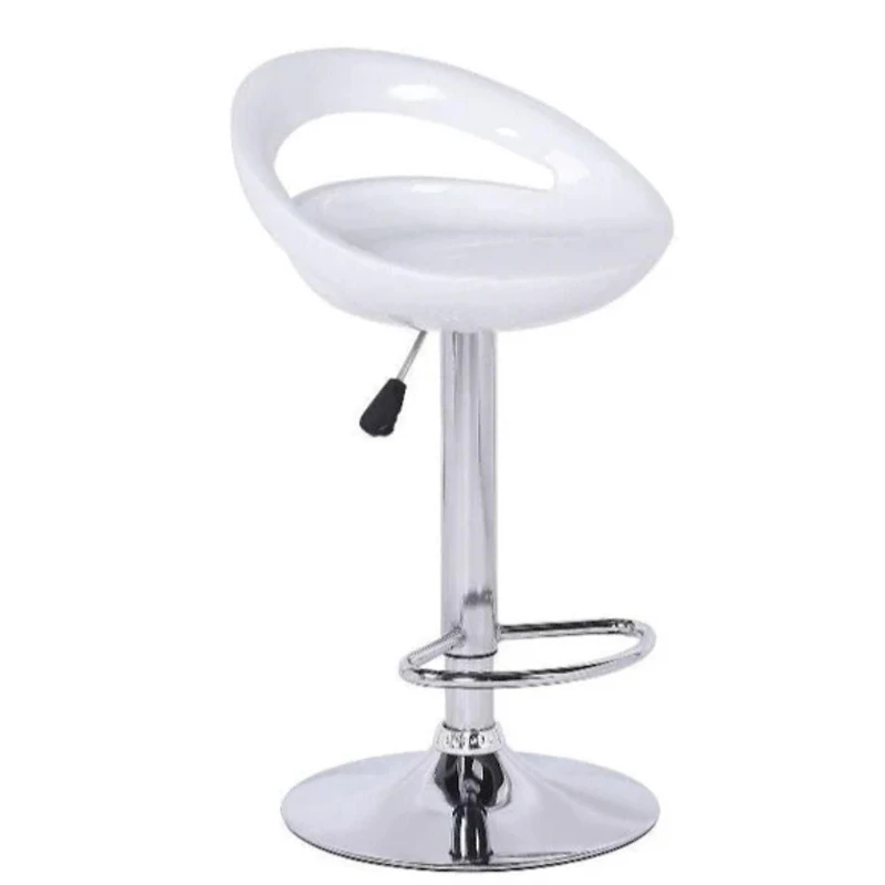 Meuble de rangement rond Take Me Home Alysa blanc à 4 niveaux