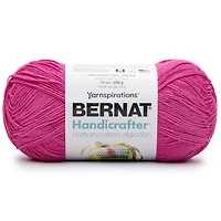 Bernat® Fil Handicrafter®, Coton #4 Moyen, 14oz/400g, 710 Yards Fil polyvalent de taille économique