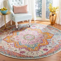 SAFAVIEH Crystal Debra Floral Area Rug