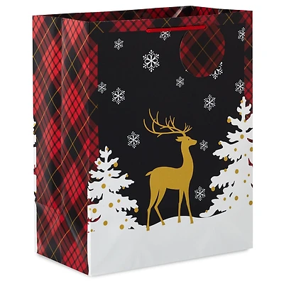 Hallmark Large Christmas Gift Bag (Golden Deer)