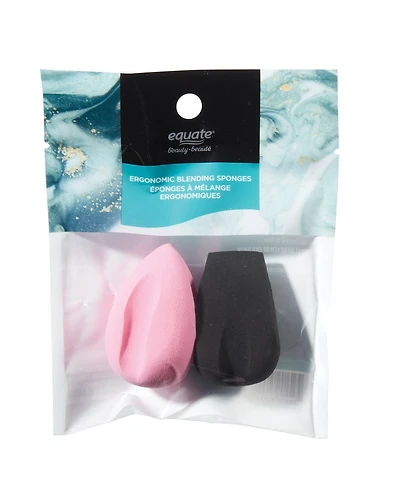 Equate Beauté Éponges À Mélange Ergonomiques Ensemble de 2 éponges à mélanger
